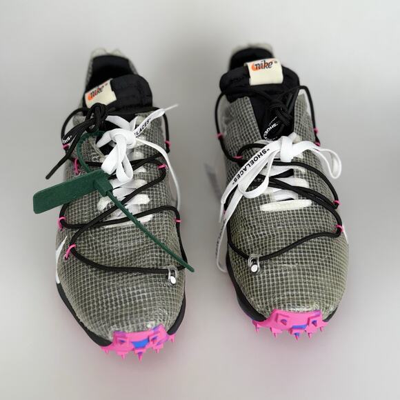 Nike Off-White Vapor Street Laser Fuchsia Wmn Size 12.5/M 11 US CD8178-001 - Picture 3 of 13